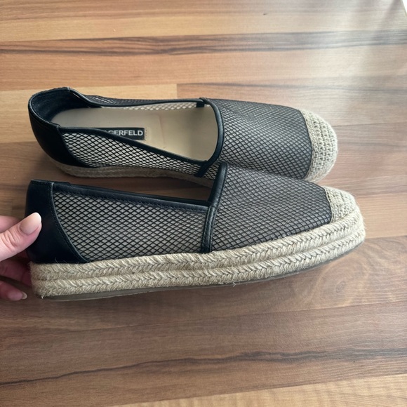 KARL LAGERFELD PARIS
Adila Leather Platform Espadrilles - Picture 8 of 11